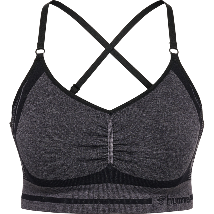 se Hummel kvinnor hmlmt lulu sömlös scrunch-bh LL40V2866 \"sömlös bh\"