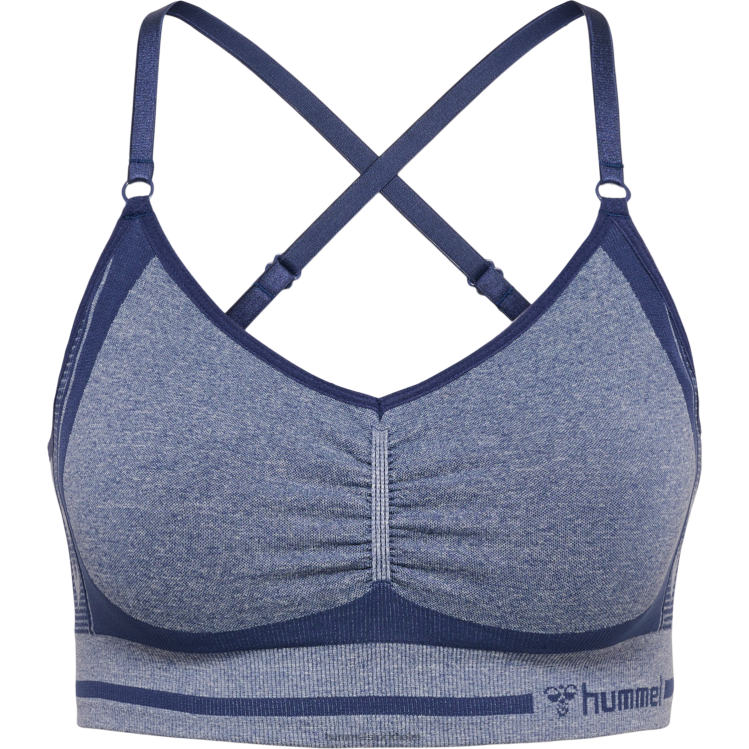se Hummel kvinnor hmlmt lulu sömlös scrunch-bh LL40V3369 \"sömlös bh\"