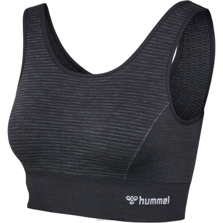 se Hummel kvinnor hmlmt murgröna sömlös sporttopp LL40V2647 \"sport-bh-topp\"