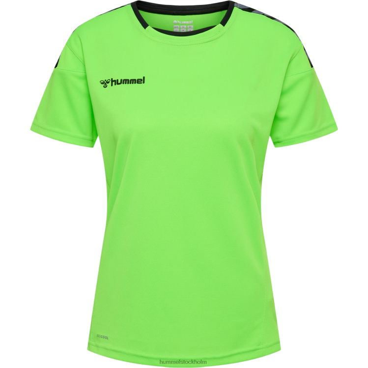 se Hummel kvinnor hmautentisk poly jersey s/s LL40V3696 \"sporttröja med chevrons\"