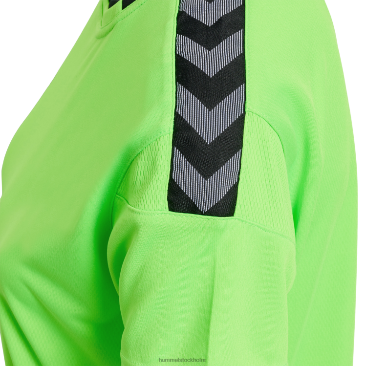 se Hummel kvinnor hmautentisk poly jersey s/s LL40V3696 \"sporttröja med chevrons\"