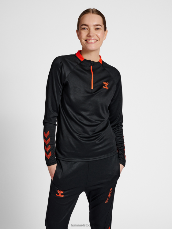 se Hummel kvinnor hmlgg12 action half zip sweat LL40V3138 "topp med halv dragkedja"