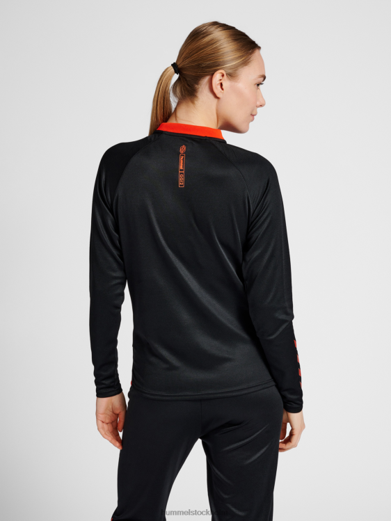 se Hummel kvinnor hmlgg12 action half zip sweat LL40V3138 \"topp med halv dragkedja\"