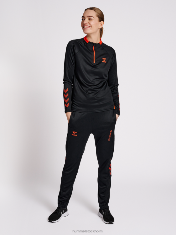 se Hummel kvinnor hmlgg12 action half zip sweat LL40V3138 \"topp med halv dragkedja\"