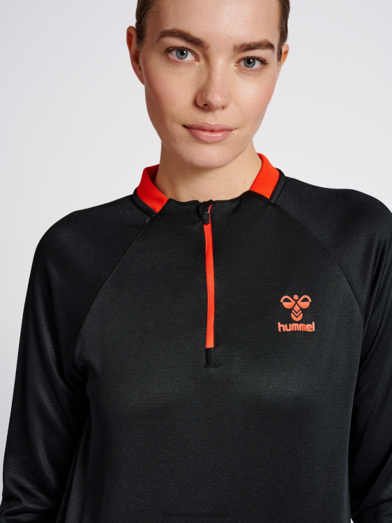 se Hummel kvinnor hmlgg12 action half zip sweat LL40V3138 \"topp med halv dragkedja\"