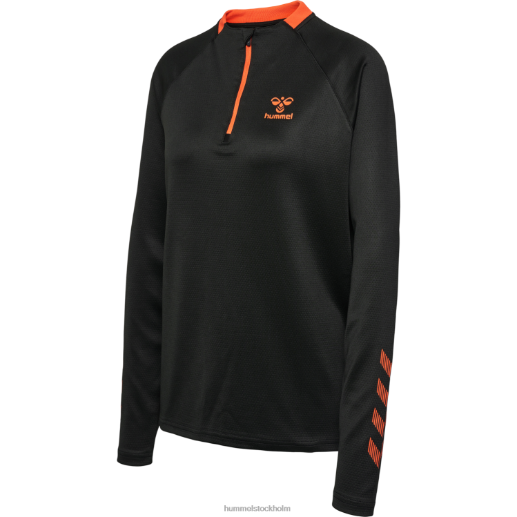 se Hummel kvinnor hmlgg12 action half zip sweat LL40V3138 \"topp med halv dragkedja\"