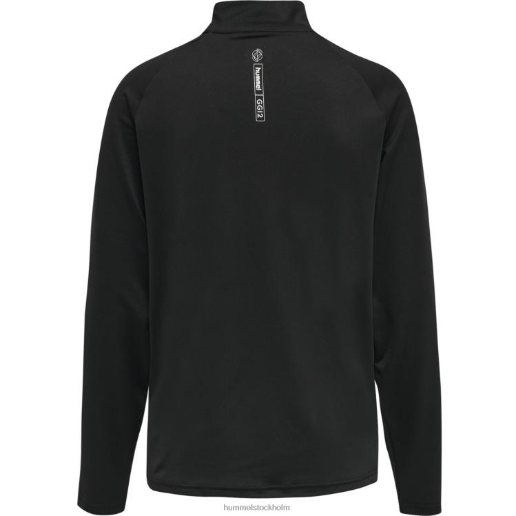 se Hummel kvinnor hmlgg12 träning 1/2 zip svett LL40V3619 \"topp med halv dragkedja\"