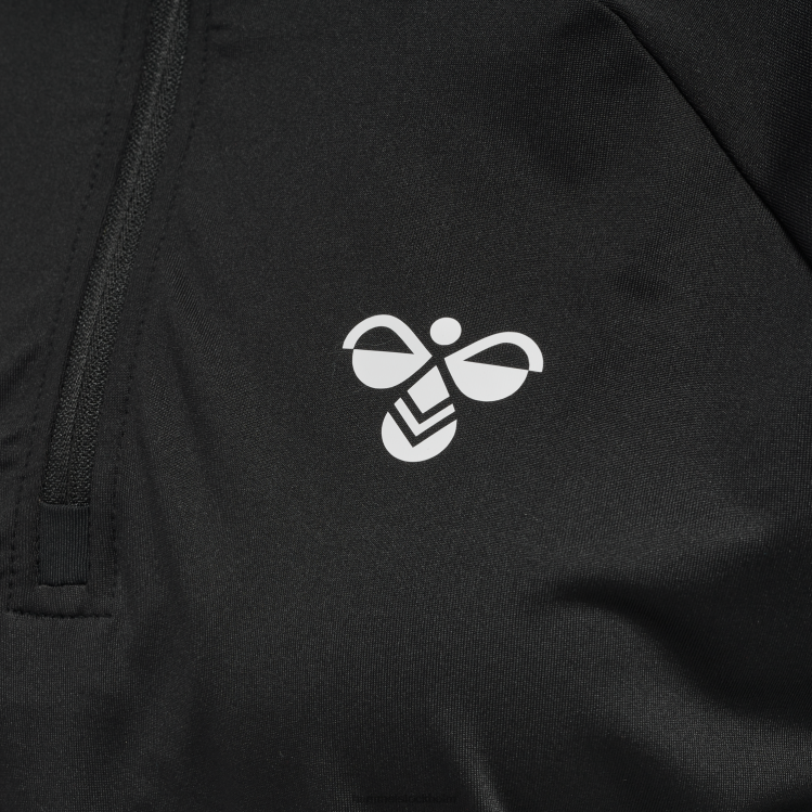 se Hummel kvinnor hmlgg12 träning 1/2 zip svett LL40V3619 \"topp med halv dragkedja\"
