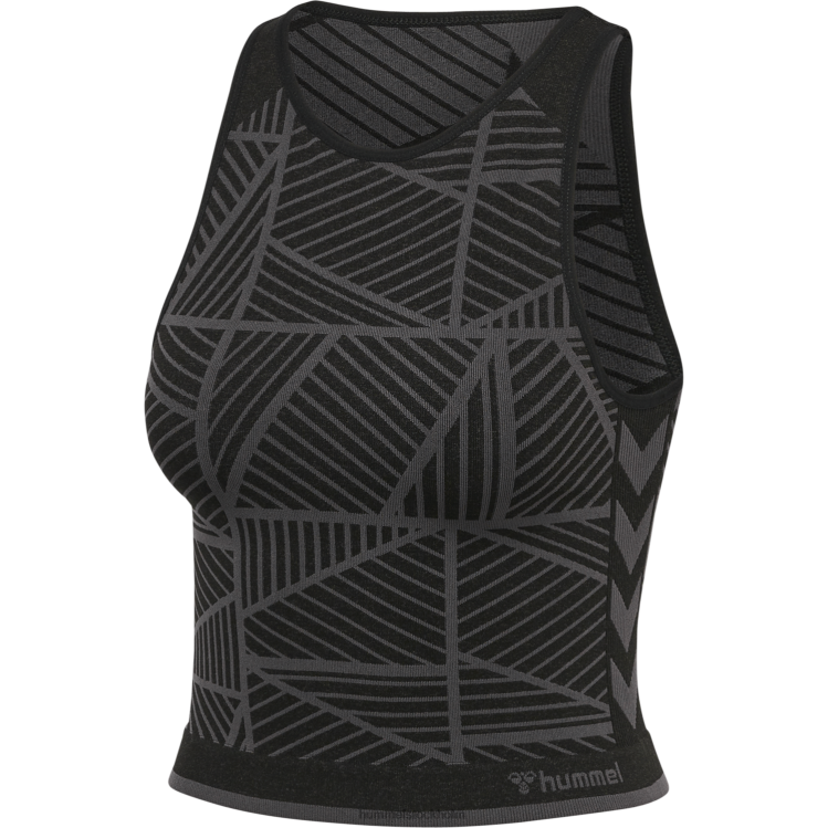 se Hummel kvinnor hmlmt energy seamless crop top LL40V3514 \"Magtröja\"