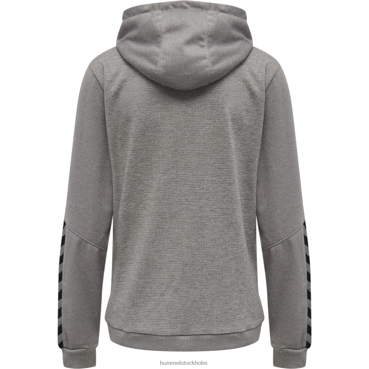 se Hummel kvinnor hmautentic hoodie i poly zip LL40V3743 \"huvtröja med dragkedja\"