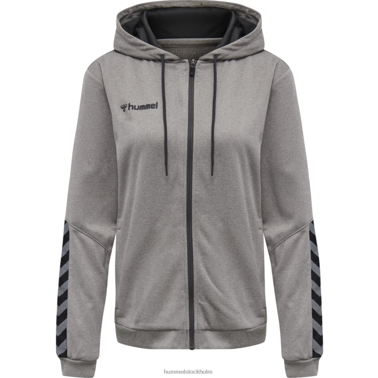 se Hummel kvinnor hmautentic hoodie i poly zip LL40V3743 \"huvtröja med dragkedja\"