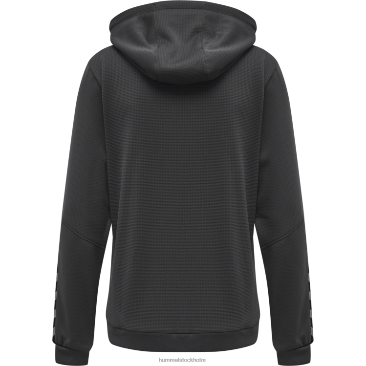 se Hummel kvinnor hmautentic hoodie i poly zip LL40V3762 \"huvtröja med dragkedja\"