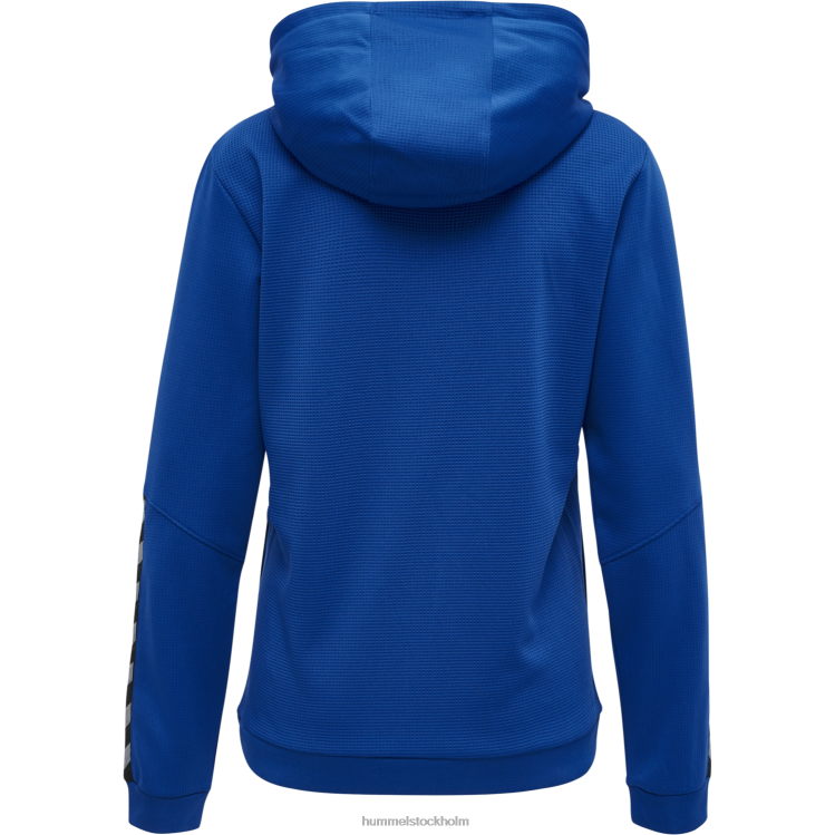 se Hummel kvinnor hmautentisk poly hoodie LL40V3790 \"strukturstickad hoodie\"