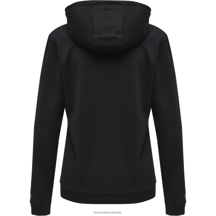 se Hummel kvinnor hmautentisk poly hoodie LL40V3807 \"strukturstickad hoodie\"