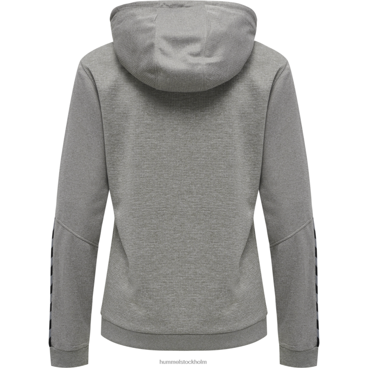 se Hummel kvinnor hmautentisk poly hoodie LL40V3815 \"strukturstickad hoodie\"