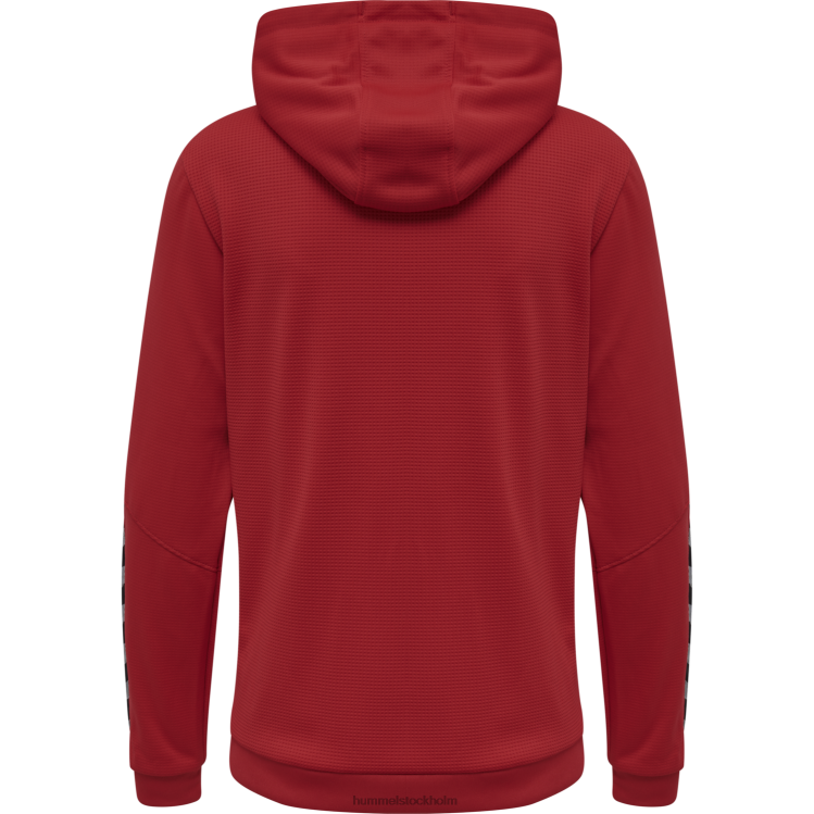 se Hummel kvinnor hmautentisk poly hoodie LL40V3825 \"strukturstickad hoodie\"