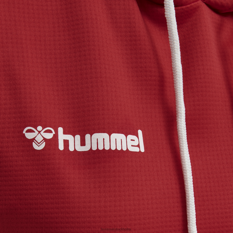 se Hummel kvinnor hmautentisk poly hoodie LL40V3825 \"strukturstickad hoodie\"