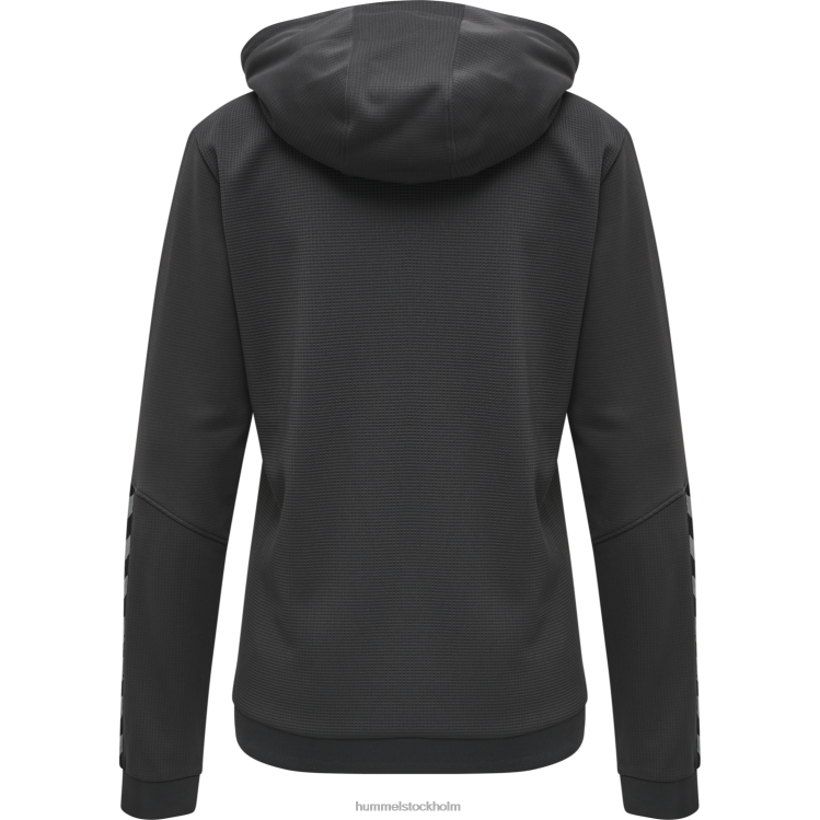 se Hummel kvinnor hmautentisk poly hoodie LL40V3827 \"strukturstickad hoodie\"