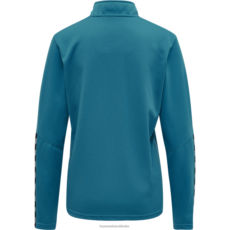 se Hummel kvinnor hmautentisk sweatshirt med halv dragkedja LL40V3775 \"Kläder\"
