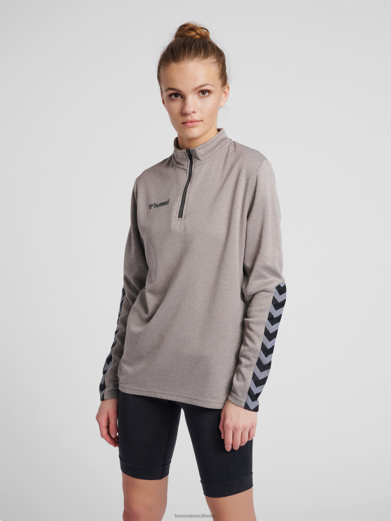se Hummel kvinnor hmautentisk sweatshirt med halv dragkedja LL40V3812 "Kläder"