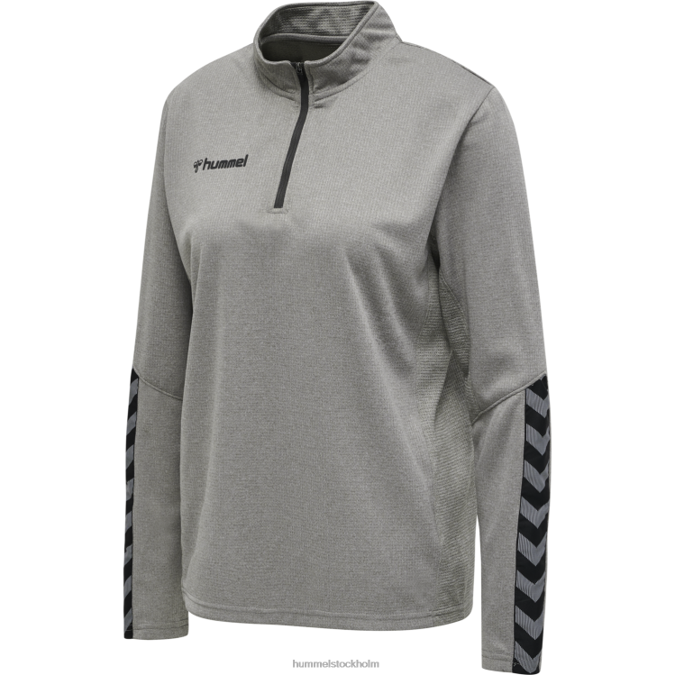 se Hummel kvinnor hmautentisk sweatshirt med halv dragkedja LL40V3812 \"Kläder\"