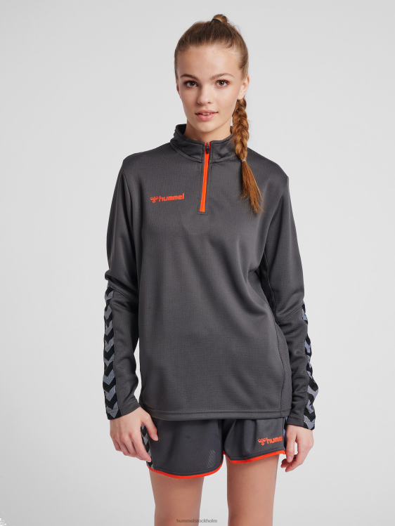 se Hummel kvinnor hmautentisk sweatshirt med halv dragkedja LL40V3817 "Kläder"
