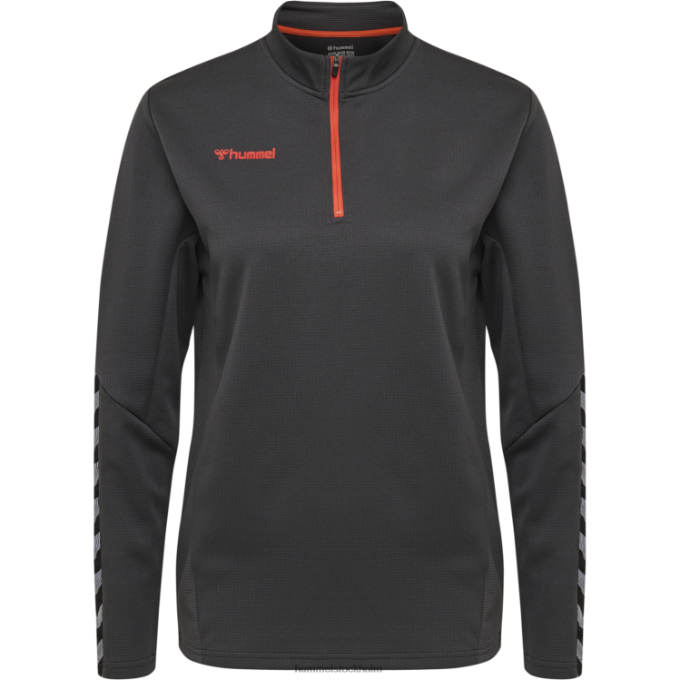se Hummel kvinnor hmautentisk sweatshirt med halv dragkedja LL40V3817 \"Kläder\"