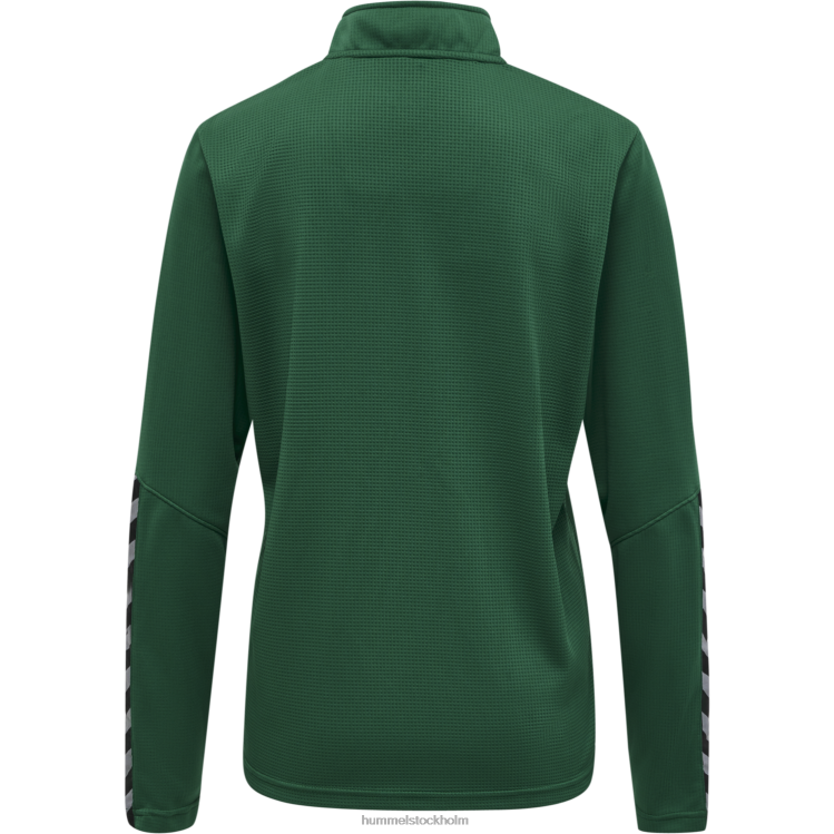 se Hummel kvinnor hmautentisk sweatshirt med halv dragkedja LL40V3889 \"Kläder\"