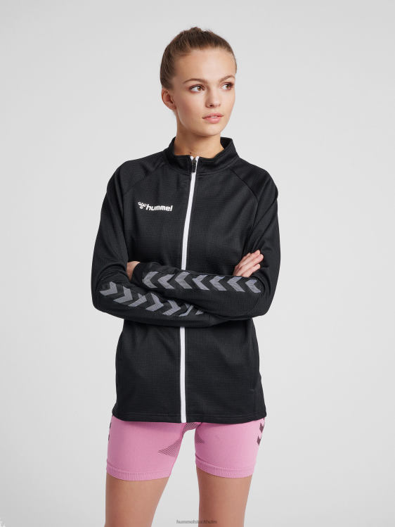 se Hummel kvinnor hmautentisk sweatshirt med halv dragkedja LL40V3933 "Kläder"