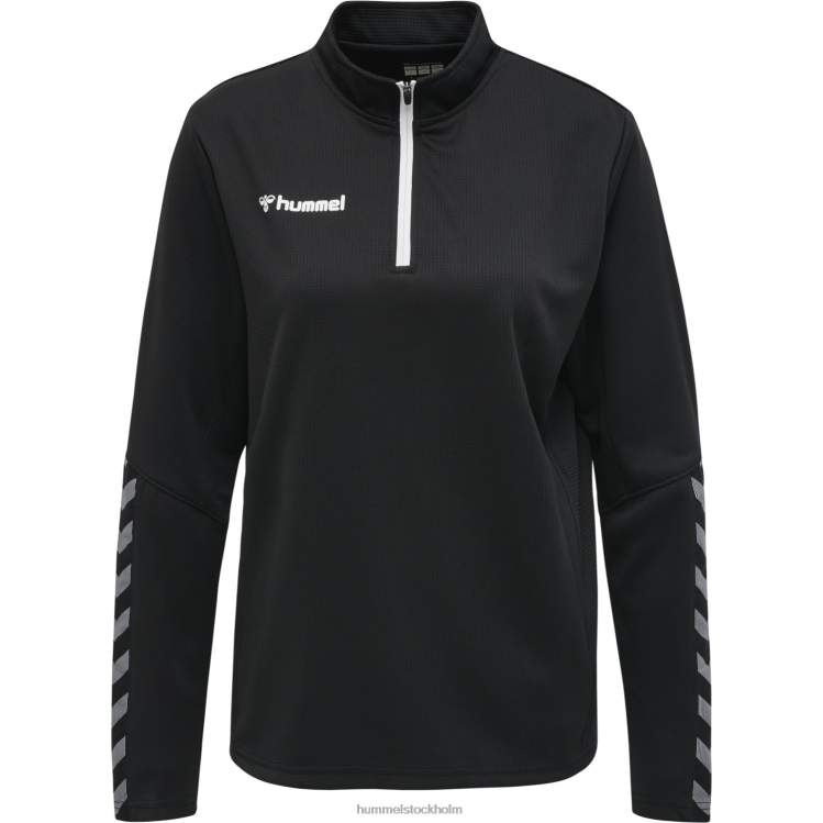 se Hummel kvinnor hmautentisk sweatshirt med halv dragkedja LL40V3933 \"Kläder\"