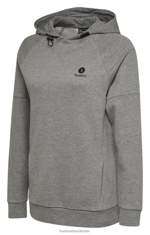 se Hummel kvinnor hmlactive hoodie i bomull LL40V3774 "huvtröja med framficka"