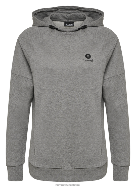 se Hummel kvinnor hmlactive hoodie i bomull LL40V3774 \"huvtröja med framficka\"