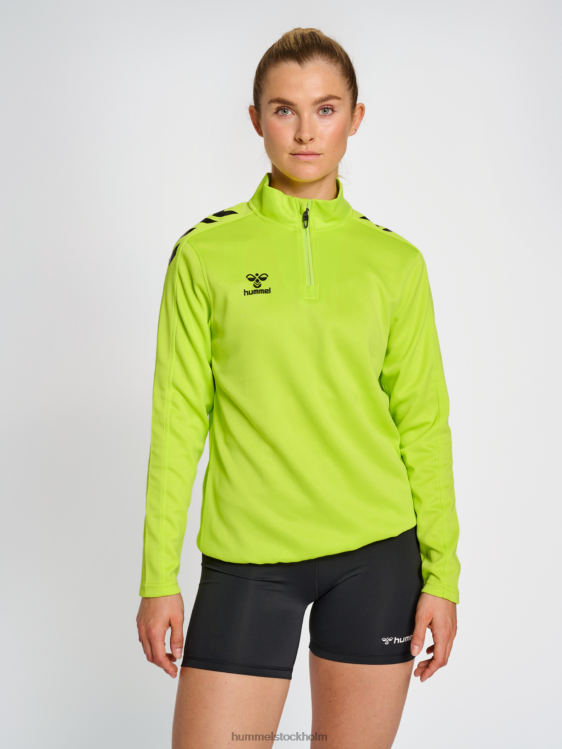 se Hummel kvinnor hmlcore xk halv zip sweat LL40V3209 "tröja med halv dragkedja"