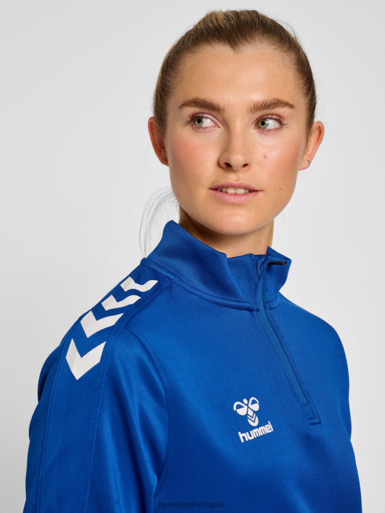 se Hummel kvinnor hmlcore xk halv zip sweat LL40V3275 \"tröja med halv dragkedja\"