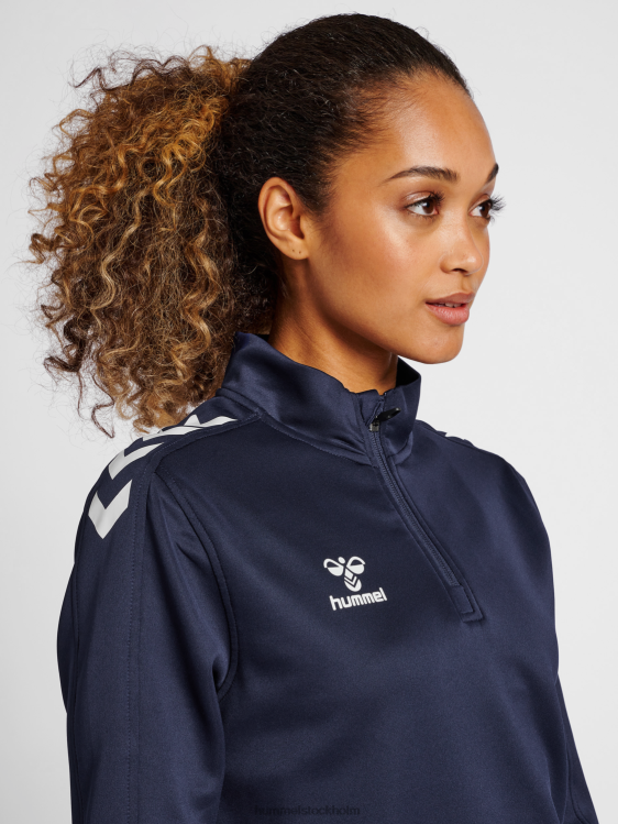 se Hummel kvinnor hmlcore xk halv zip sweat LL40V3290 \"tröja med halv dragkedja\"