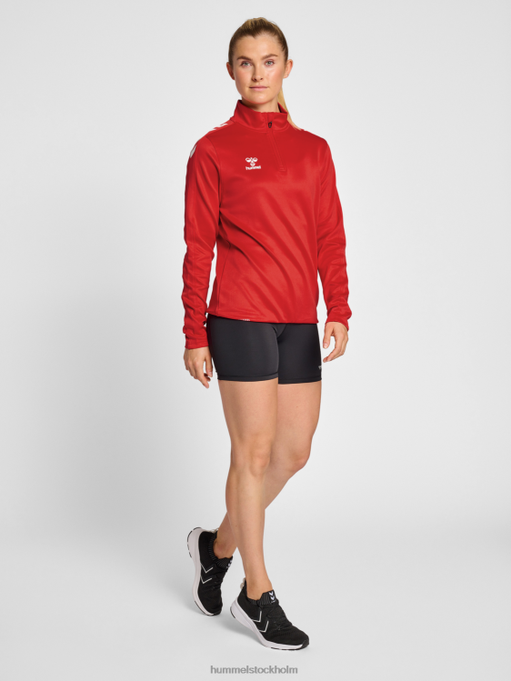 se Hummel kvinnor hmlcore xk halv zip sweat LL40V3294 \"tröja med halv dragkedja\"