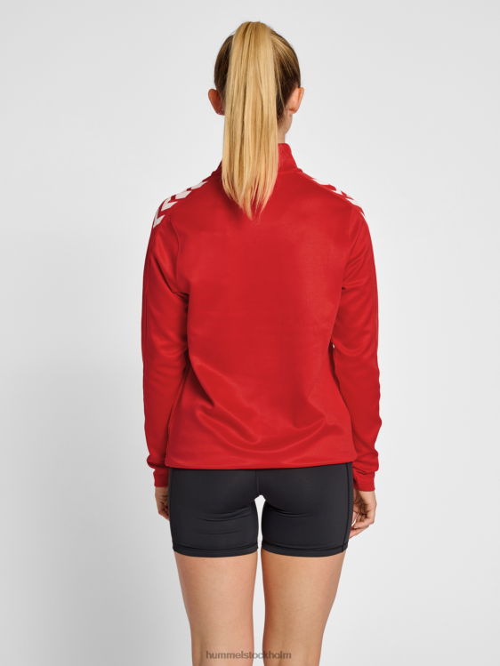 se Hummel kvinnor hmlcore xk halv zip sweat LL40V3294 \"tröja med halv dragkedja\"