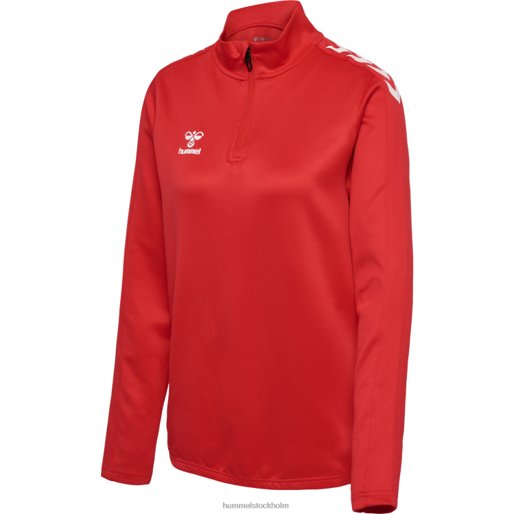 se Hummel kvinnor hmlcore xk halv zip sweat LL40V3294 \"tröja med halv dragkedja\"
