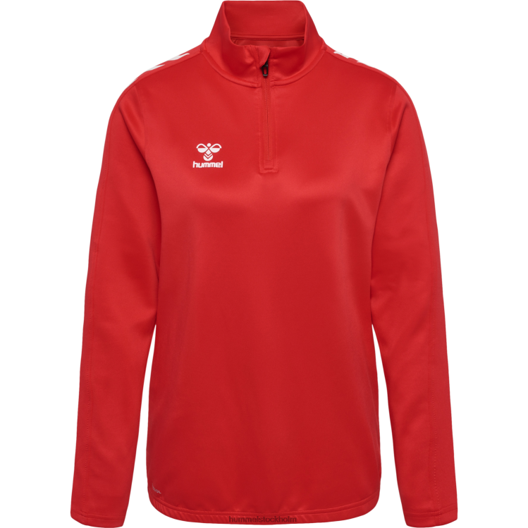 se Hummel kvinnor hmlcore xk halv zip sweat LL40V3294 \"tröja med halv dragkedja\"