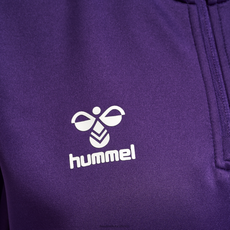se Hummel kvinnor hmlcore xk halv zip sweat LL40V3434 \"tröja med halv dragkedja\"