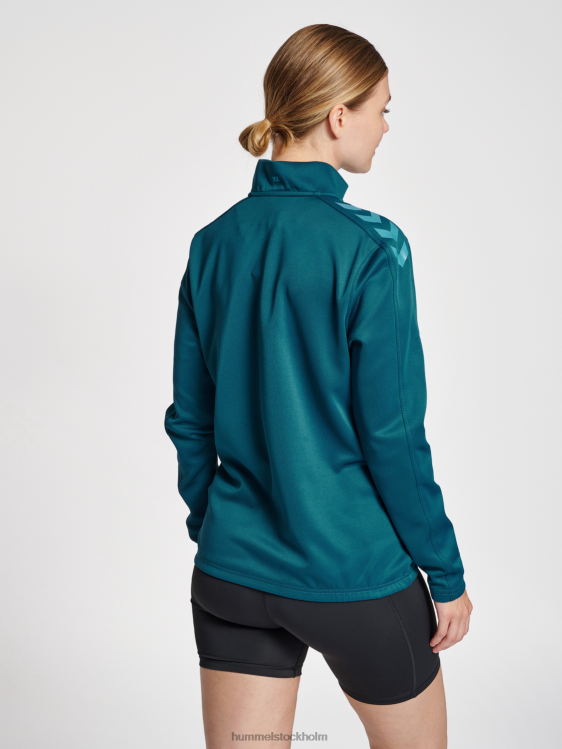 se Hummel kvinnor hmlcore xk halv zip sweat LL40V3440 \"tröja med halv dragkedja\"