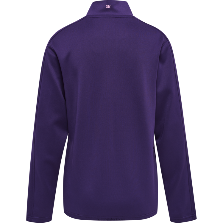 se Hummel kvinnor hmlcore xk halv zip sweat LL40V3444 \"tröja med halv dragkedja\"