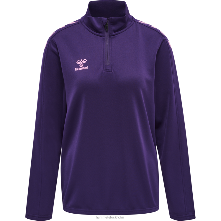 se Hummel kvinnor hmlcore xk halv zip sweat LL40V3444 \"tröja med halv dragkedja\"