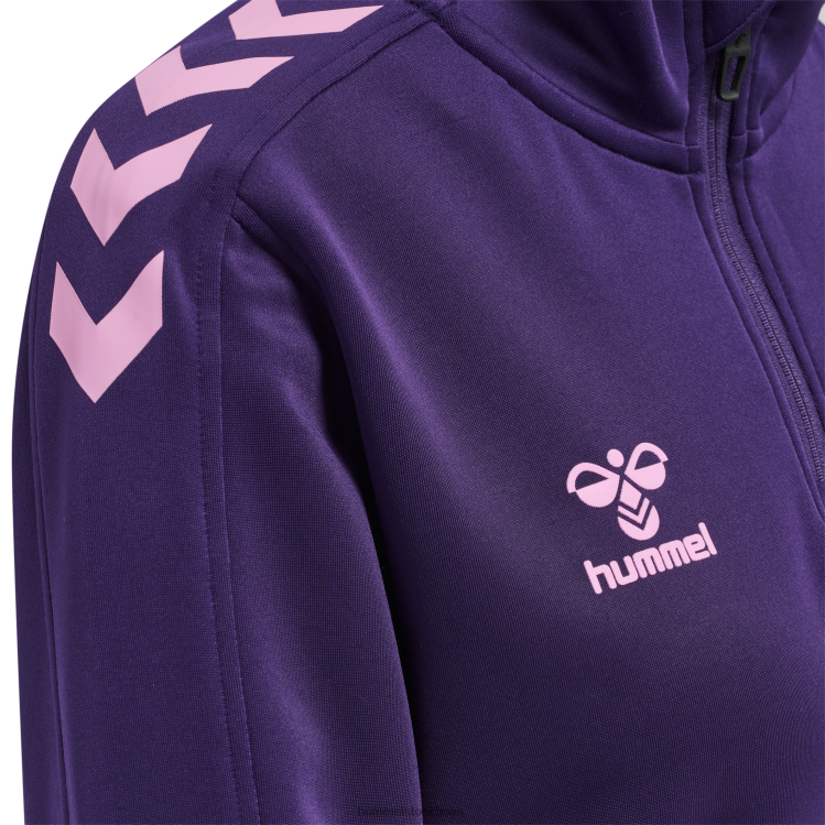se Hummel kvinnor hmlcore xk halv zip sweat LL40V3444 \"tröja med halv dragkedja\"