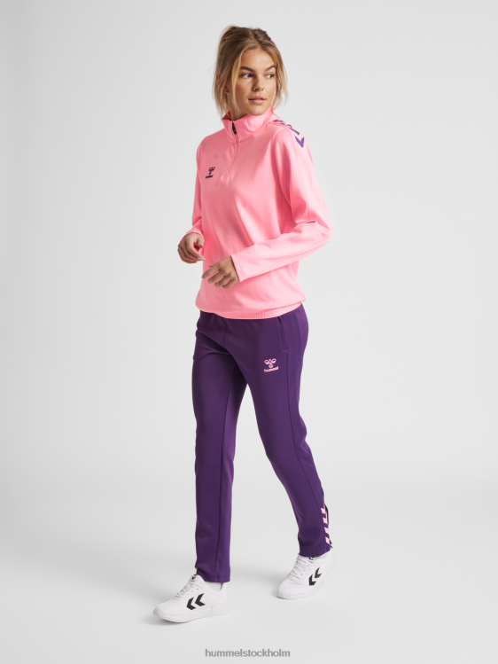 se Hummel kvinnor hmlcore xk halv zip sweat LL40V3621 \"tröja med halv dragkedja\"