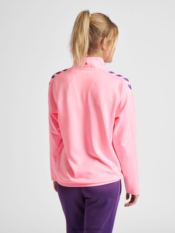 se Hummel kvinnor hmlcore xk halv zip sweat LL40V3621 \"tröja med halv dragkedja\"