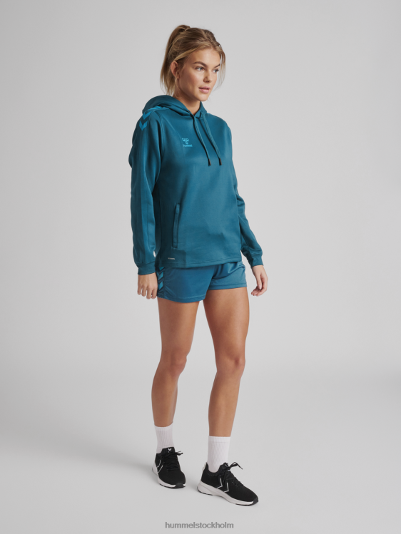se Hummel kvinnor hmlcore xk poly sweat hoodie LL40V3092 \"svett hoodie\"