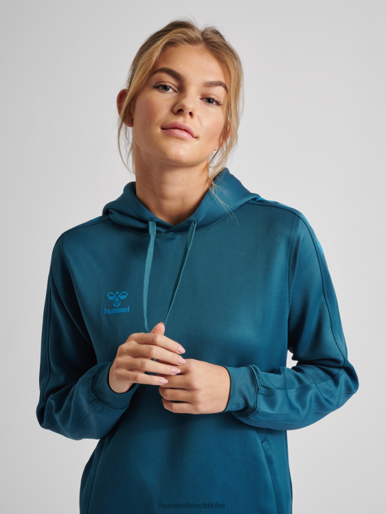 se Hummel kvinnor hmlcore xk poly sweat hoodie LL40V3092 \"svett hoodie\"