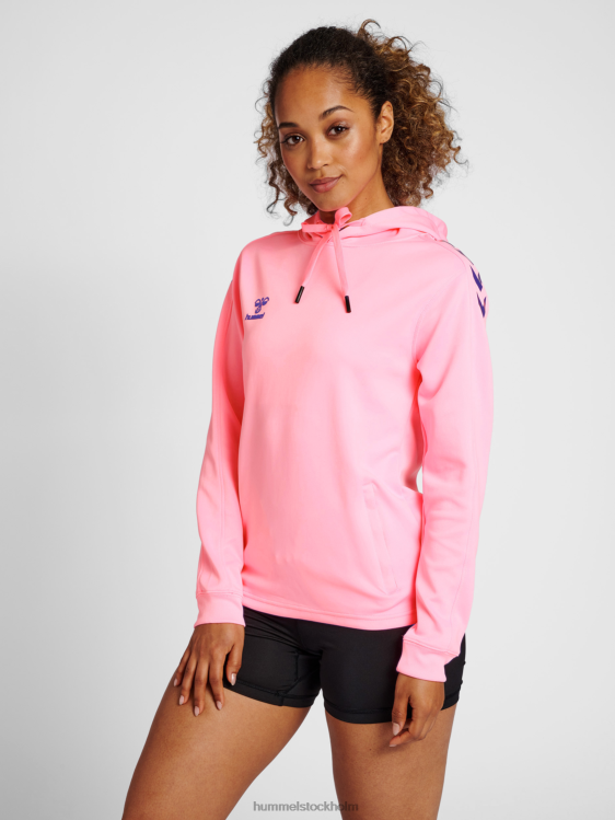 se Hummel kvinnor hmlcore xk poly sweat hoodie LL40V3279 "svett hoodie"