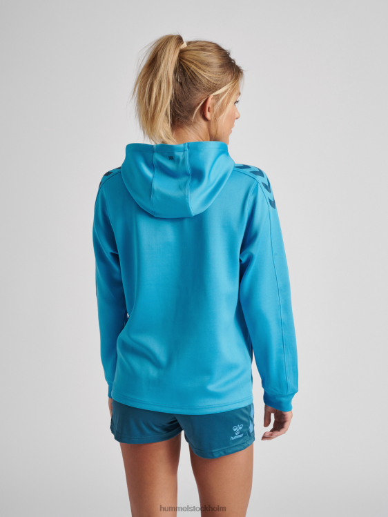se Hummel kvinnor hmlcore xk poly sweat hoodie LL40V3285 \"svett hoodie\"